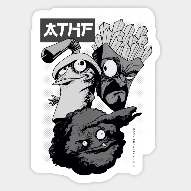 ATHF x BW Sticker by Casey Edwards